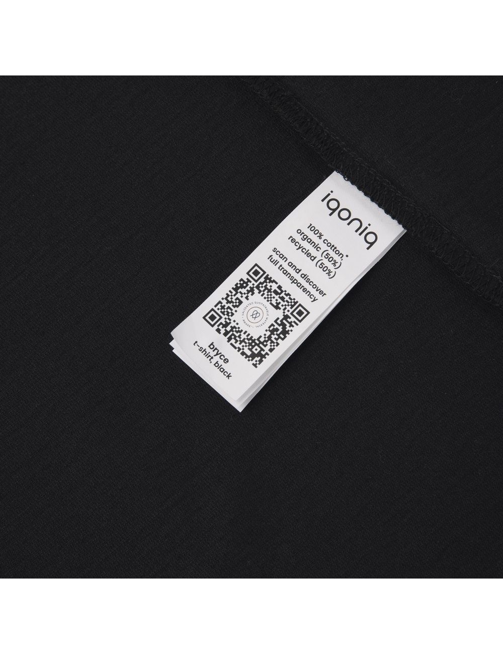 Koszulka z bawełny z recyklingu Iqoniq Bryce