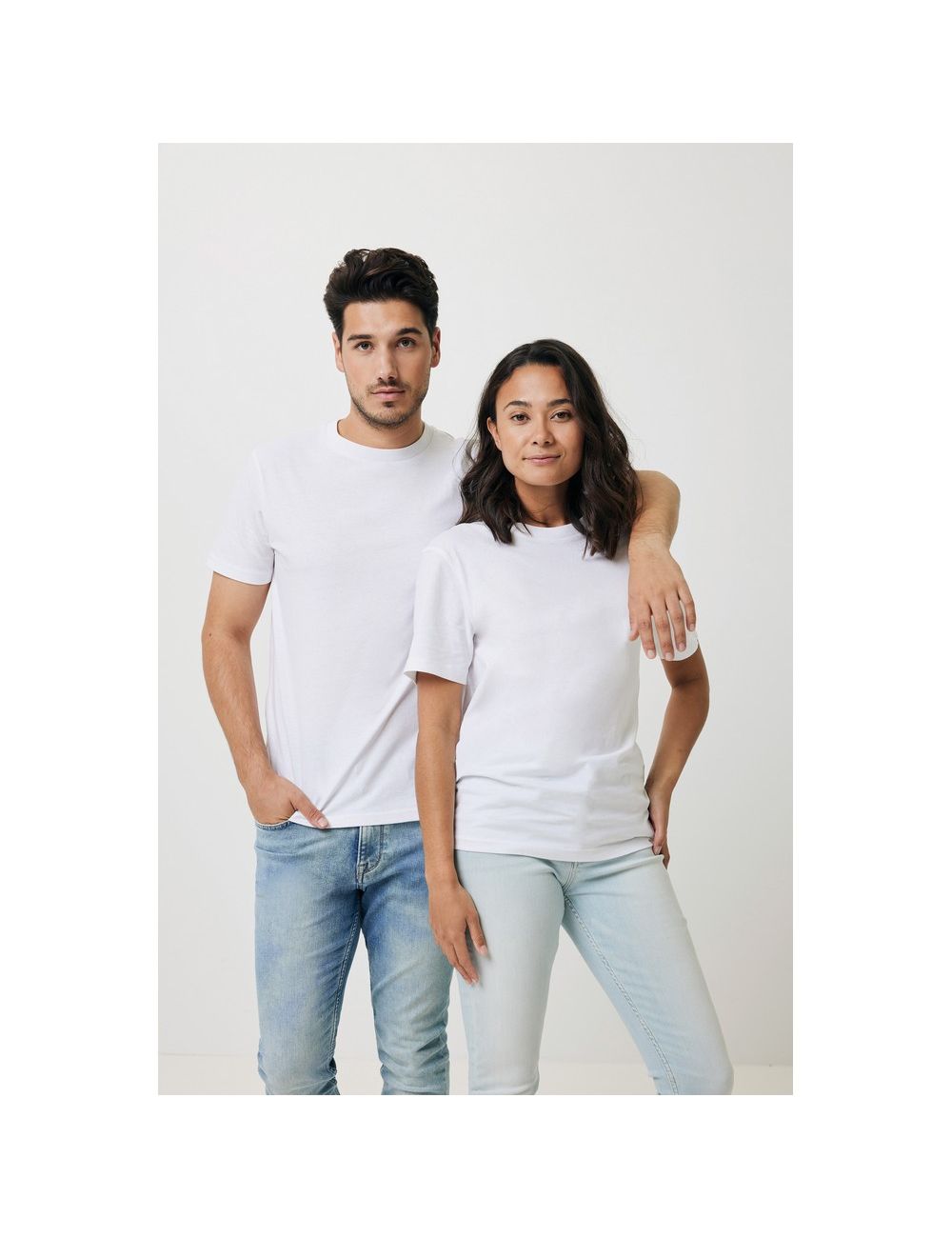 Koszulka z bawełny z recyklingu Iqoniq Bryce