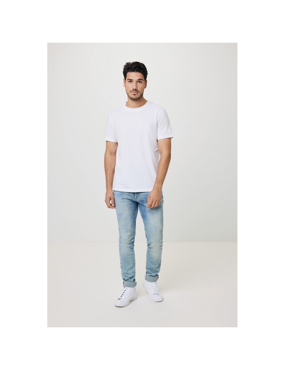 Koszulka z bawełny z recyklingu Iqoniq Bryce