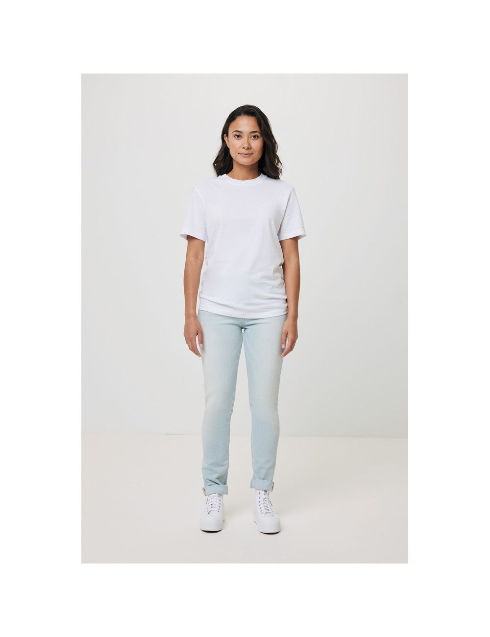 Koszulka z bawełny z recyklingu Iqoniq Bryce