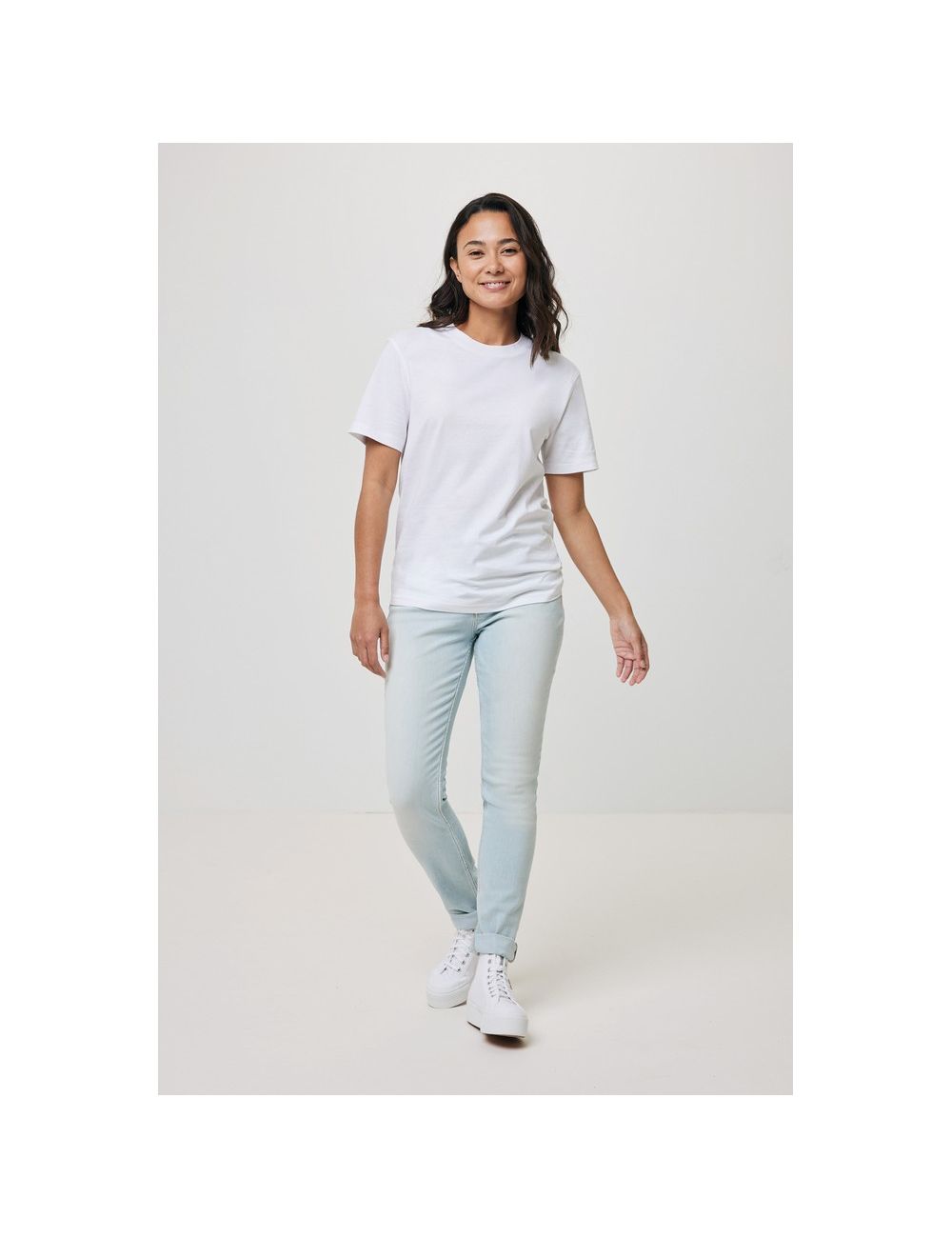 Koszulka z bawełny z recyklingu Iqoniq Bryce