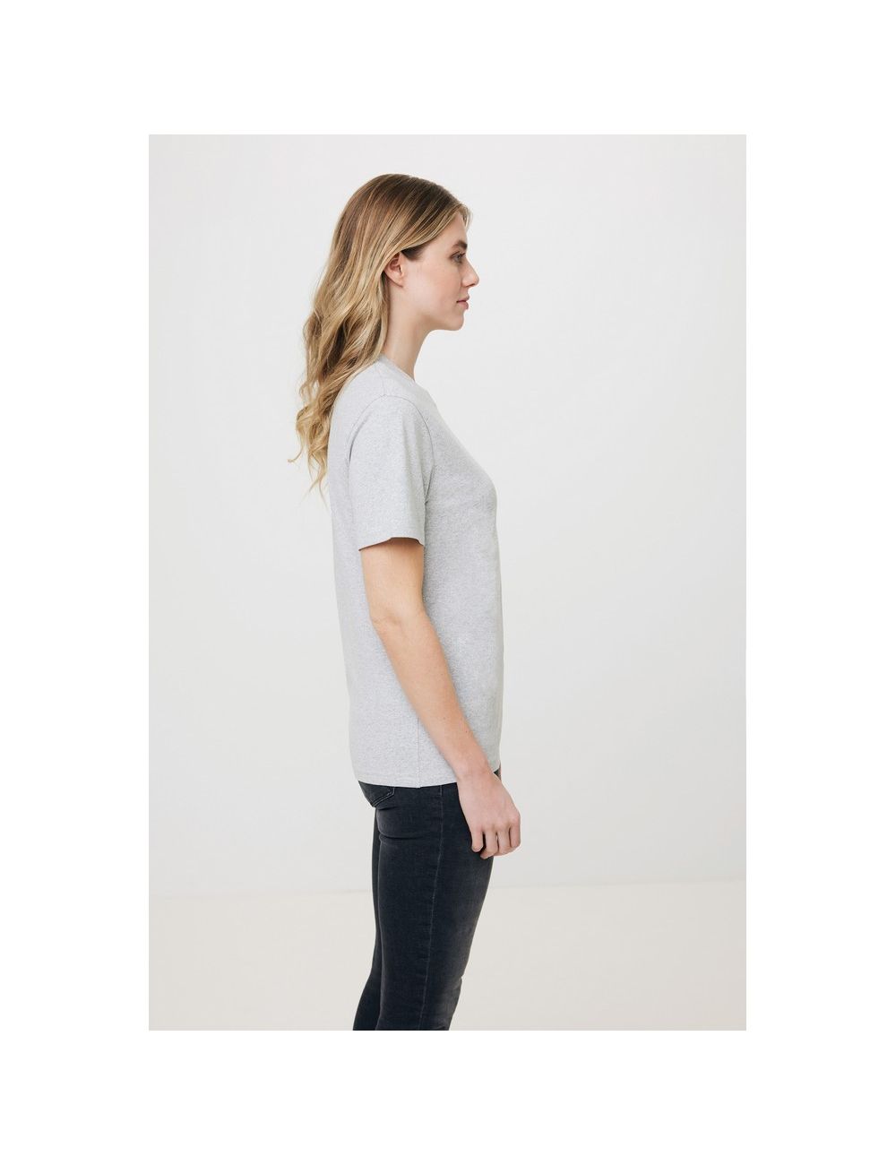 Koszulka z niebarwionej bawełny z recyklingu...