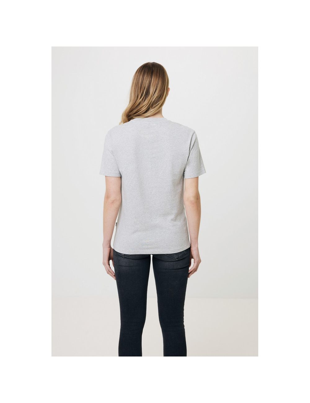 Koszulka z niebarwionej bawełny z recyklingu...