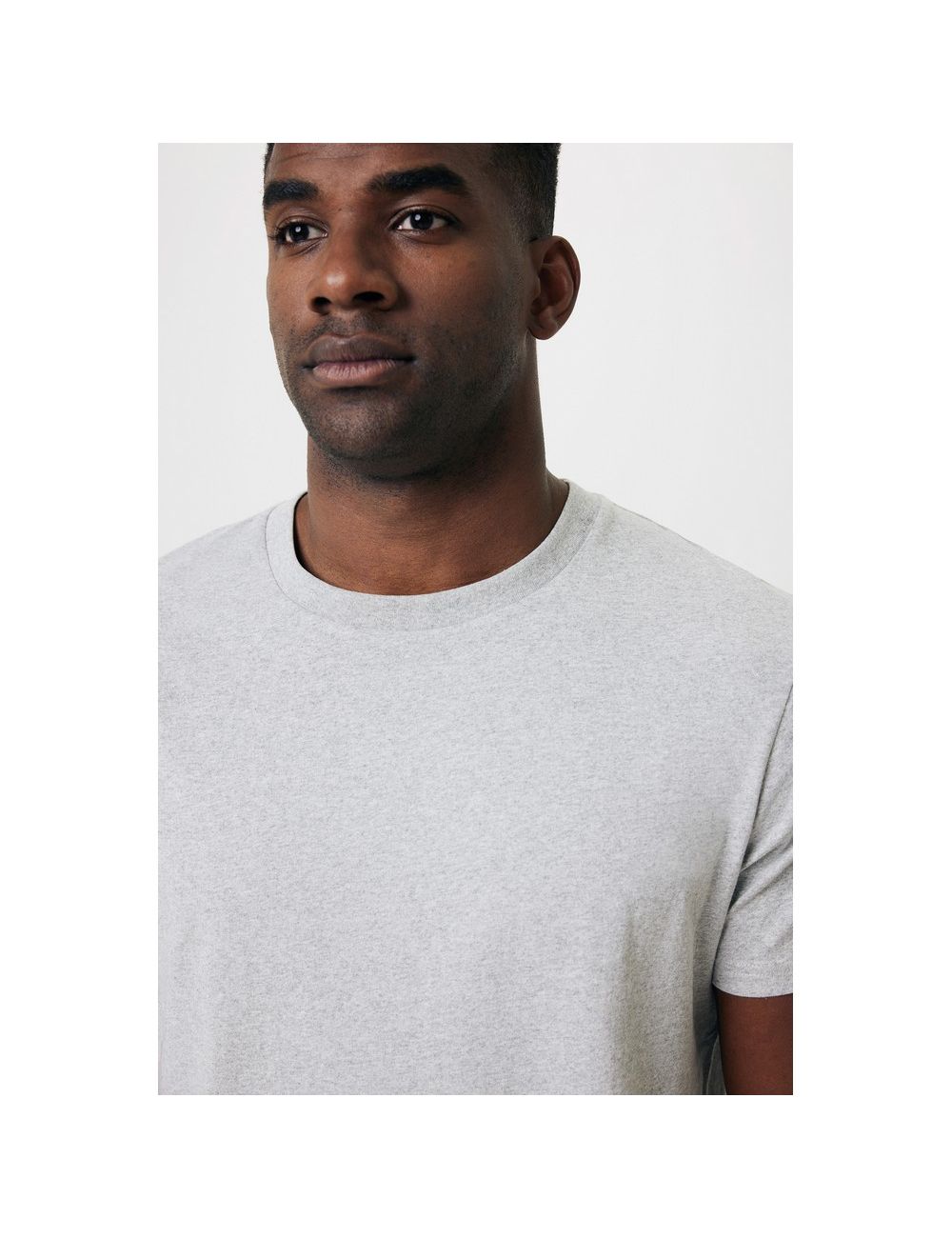 Koszulka z niebarwionej bawełny z recyklingu...