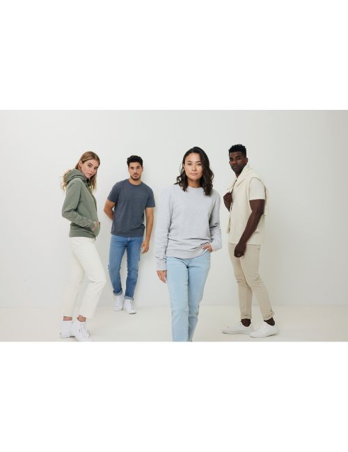 Koszulka z niebarwionej bawełny z recyklingu Iqoniq Manuel