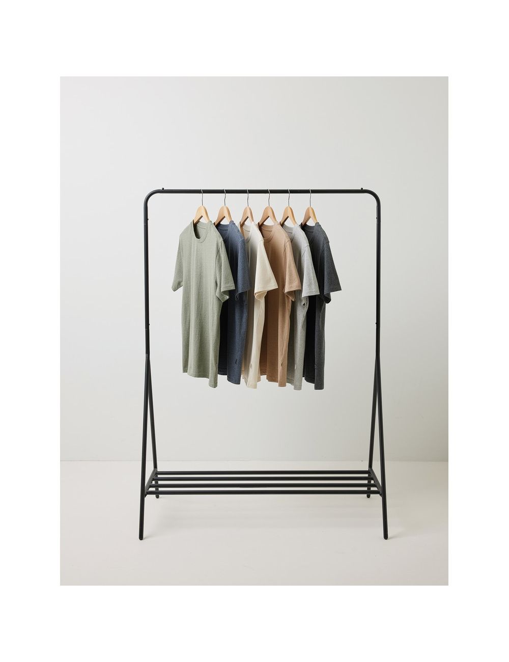 Koszulka z niebarwionej bawełny z recyklingu...