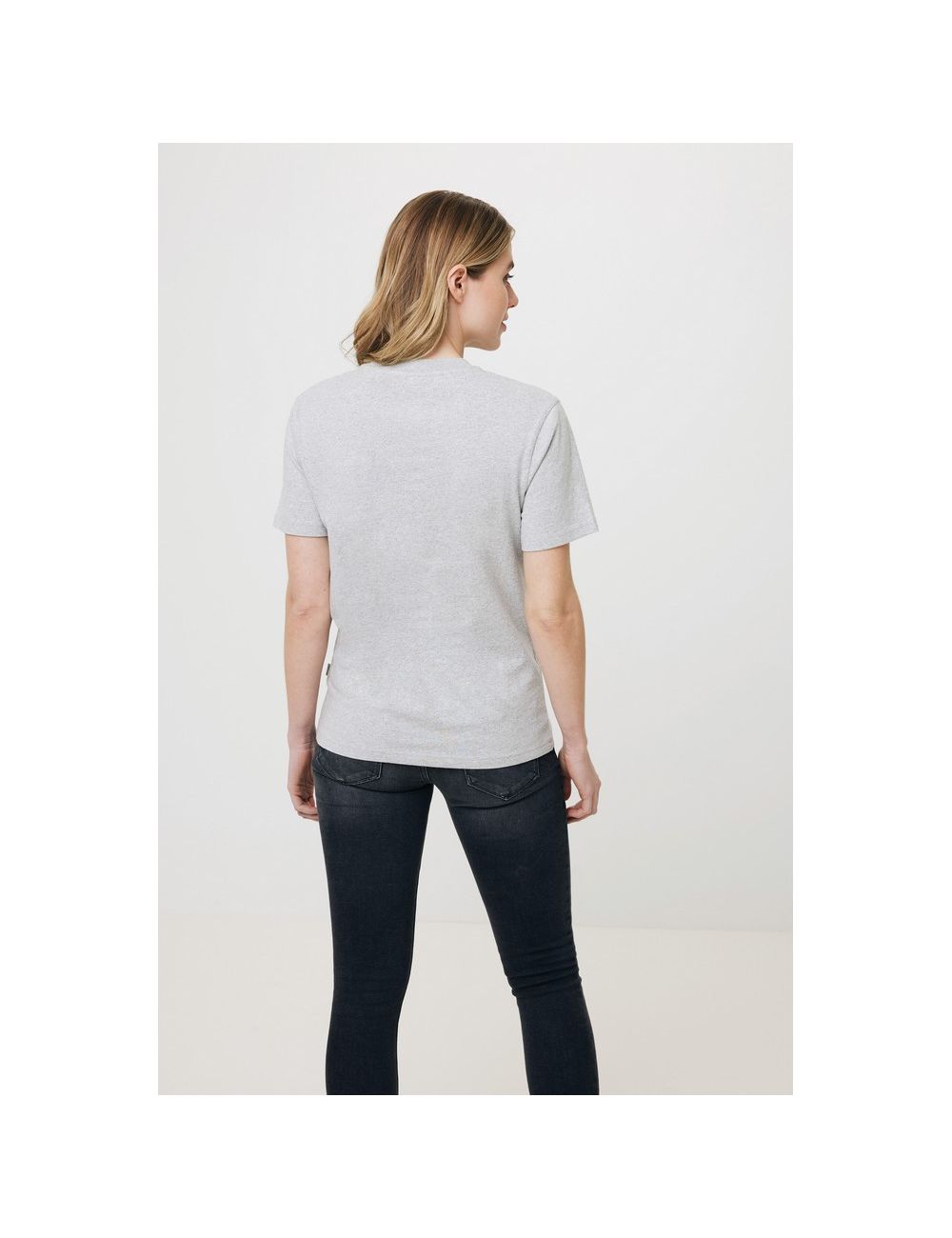 Koszulka z niebarwionej bawełny z recyklingu...