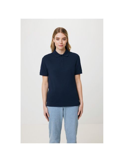 Koszulka polo z bawełny z recyklingu Iqoniq Yosemite
