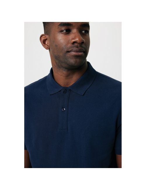 Koszulka polo z bawełny z recyklingu Iqoniq Yosemite