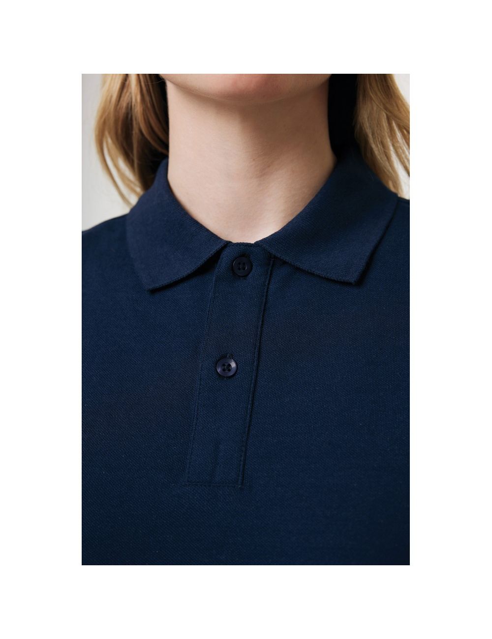 Koszulka polo z bawełny z recyklingu Iqoniq...