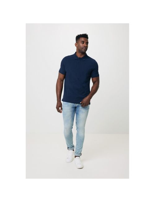 Koszulka polo z bawełny z recyklingu Iqoniq Yosemite