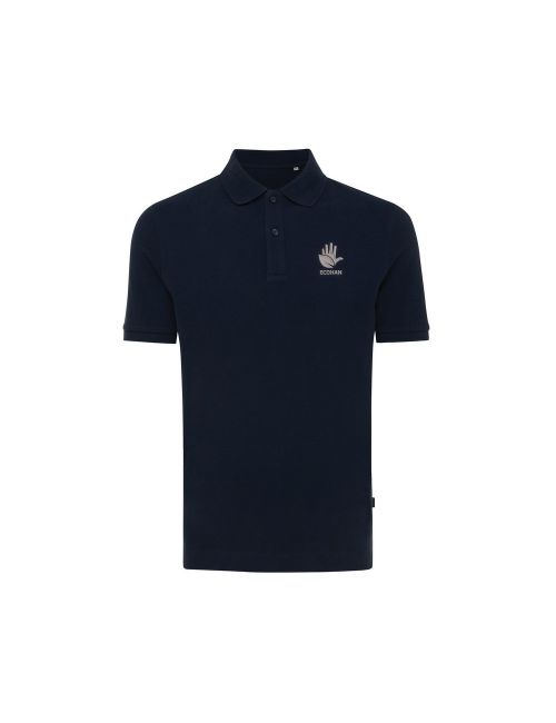 Koszulka polo z bawełny z recyklingu Iqoniq Yosemite