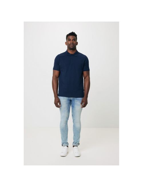 Koszulka polo z bawełny z recyklingu Iqoniq Yosemite