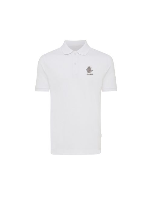 Koszulka polo z bawełny z recyklingu Iqoniq Yosemite