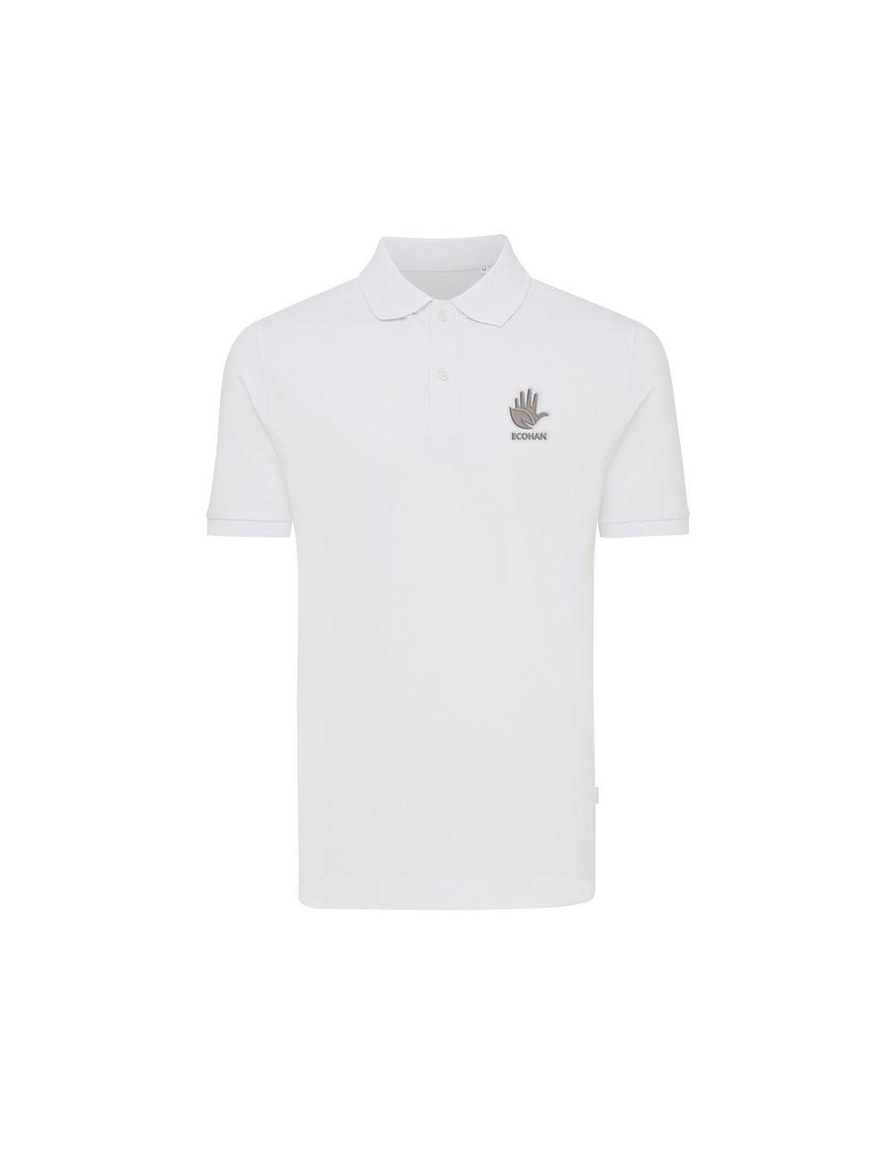 Koszulka polo z bawełny z recyklingu Iqoniq...