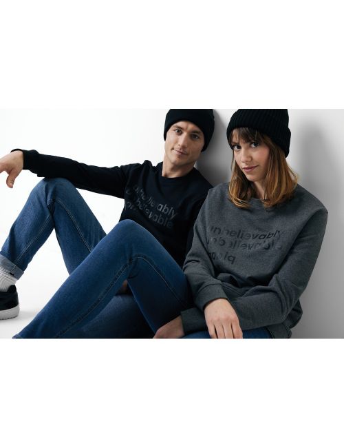 Bluza z bawełny z recyklingu Iqoniq Zion