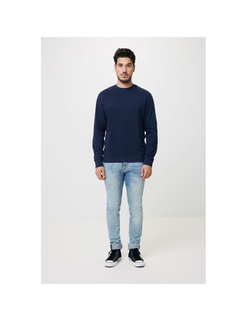 Bluza z bawełny z recyklingu Iqoniq Zion