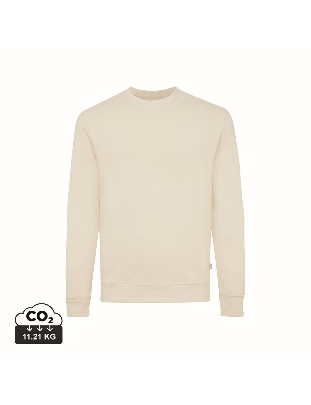 Bluza z niebarwionej bawełny z recyklingu...