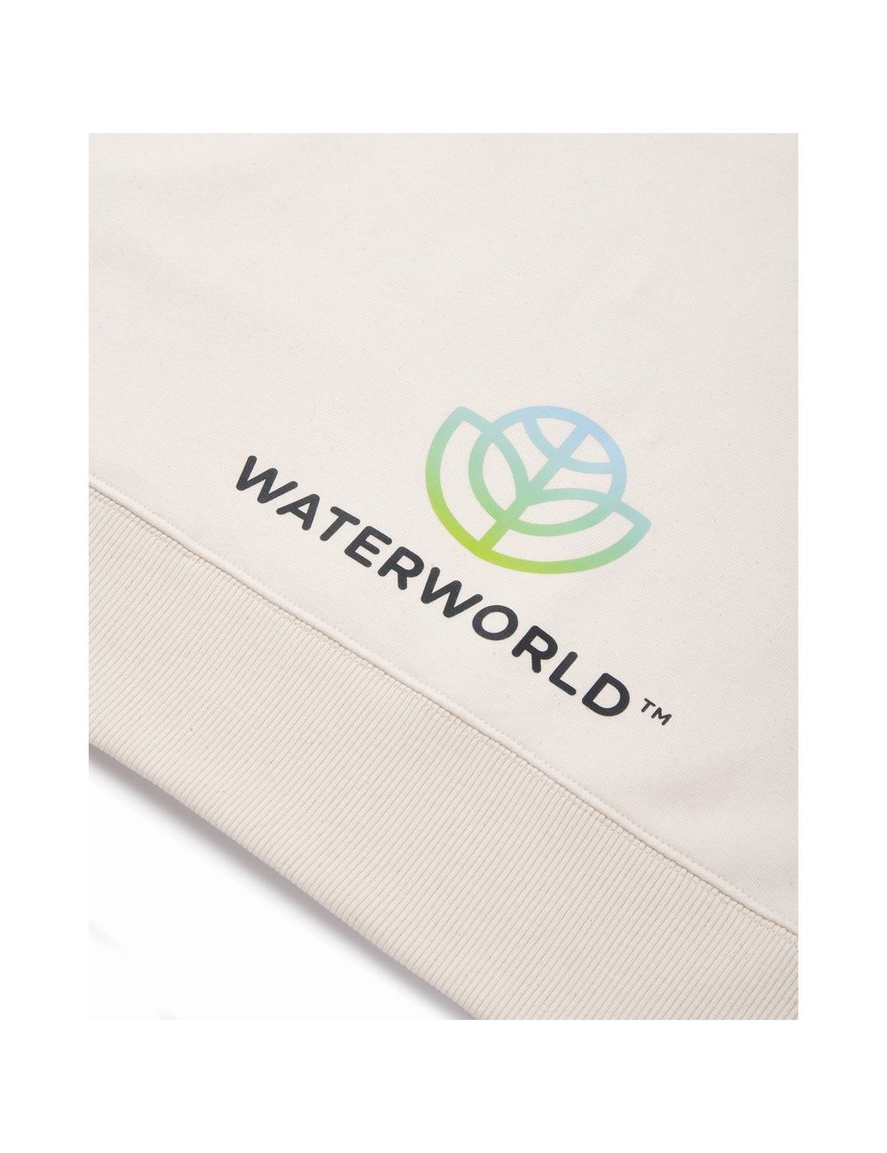 Bluza z niebarwionej bawełny z recyklingu...