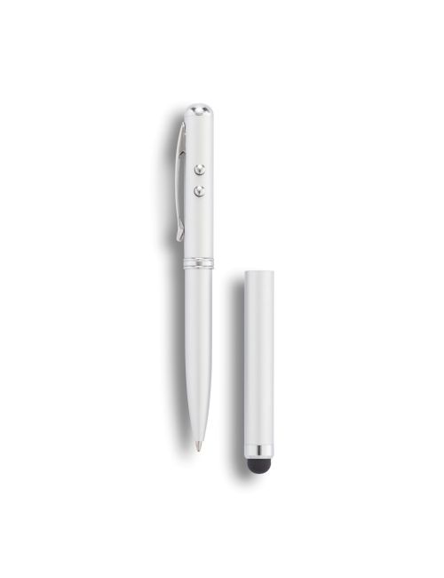 Długopis 4 w 1, touch pen, wskaźnik laserowy, latarka