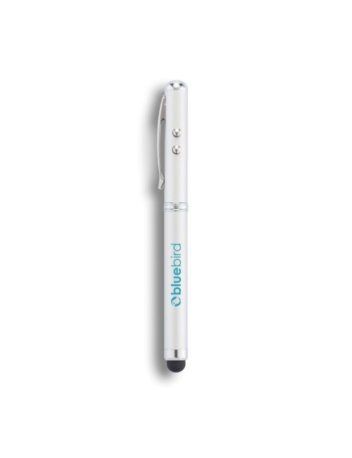 Długopis 4 w 1, touch pen, wskaźnik laserowy, latarka