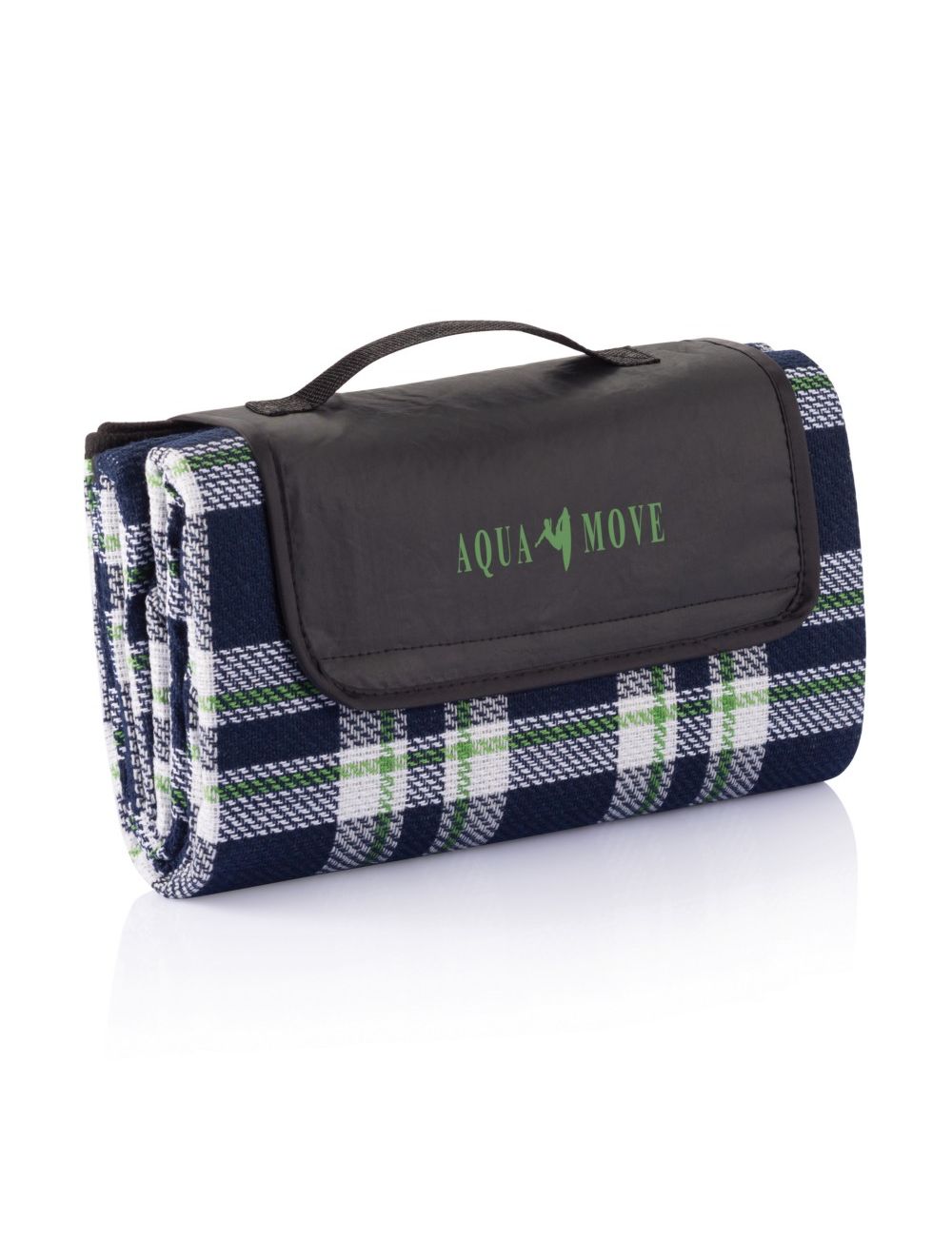 Koc piknikowy, tartanowy