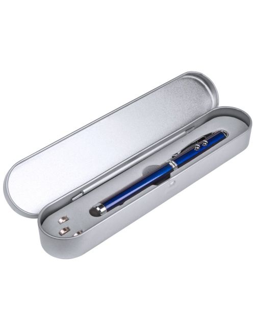 Wskaźnik laserowy, lampka LED, długopis, touch pen