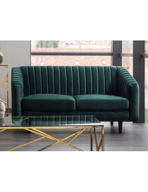 Fotel Asprey 1 Velvet aksamitny zielony