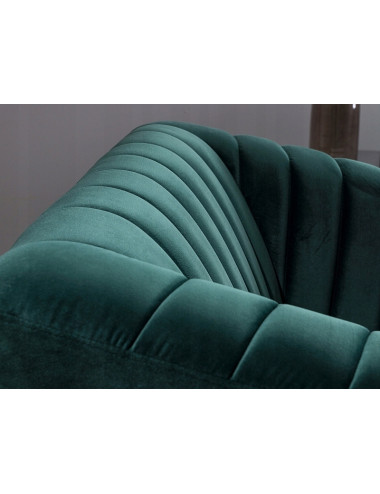 Sofa Asprey 2 Velvet granatowa