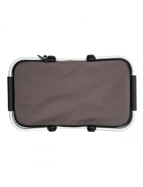 Izotermiczny kosz piknikowy Huron, szary 