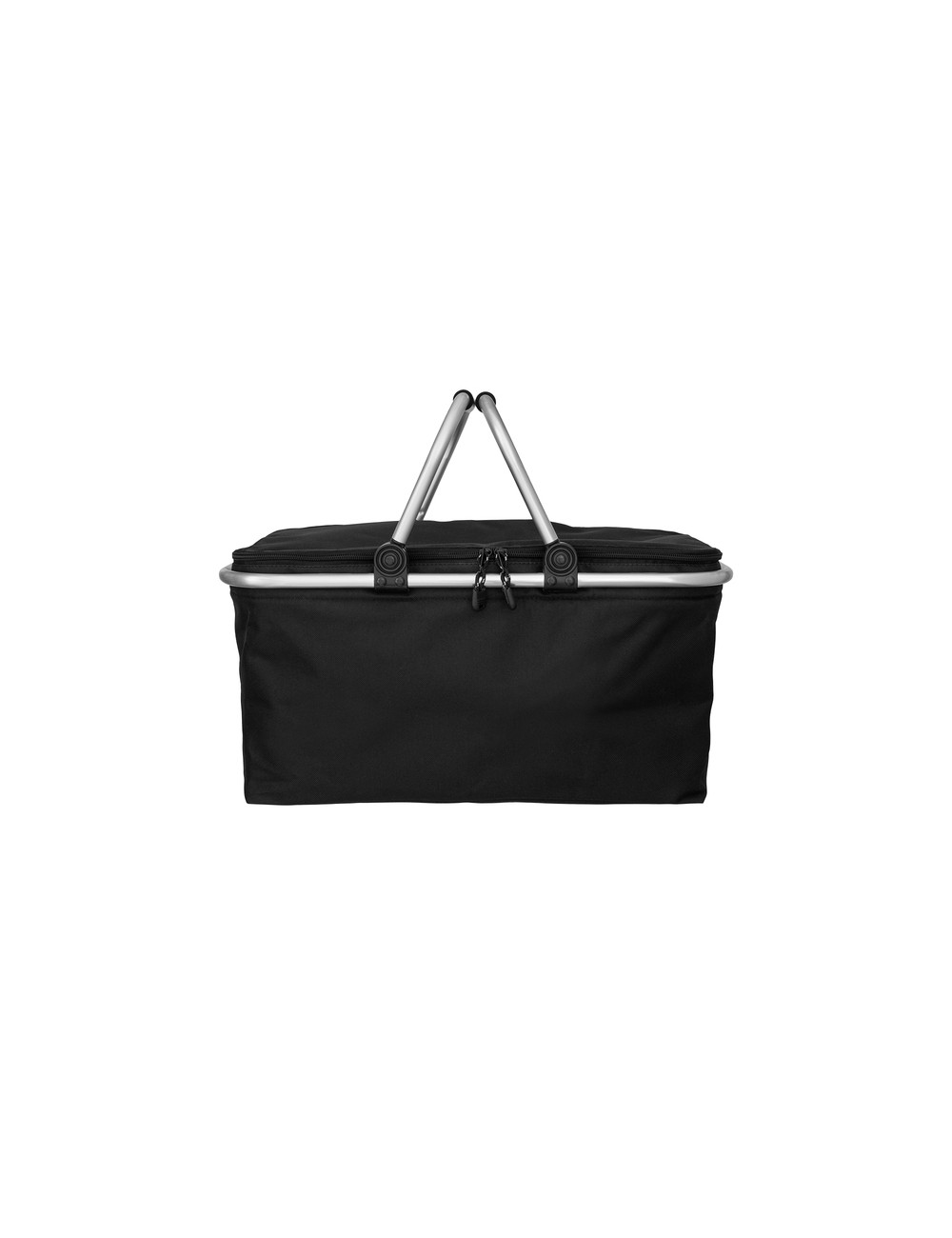 Izotermiczny kosz piknikowy Huron, czarny 