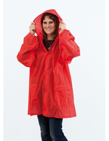 Płaszcz przeciwdeszczowy z kapturem 2