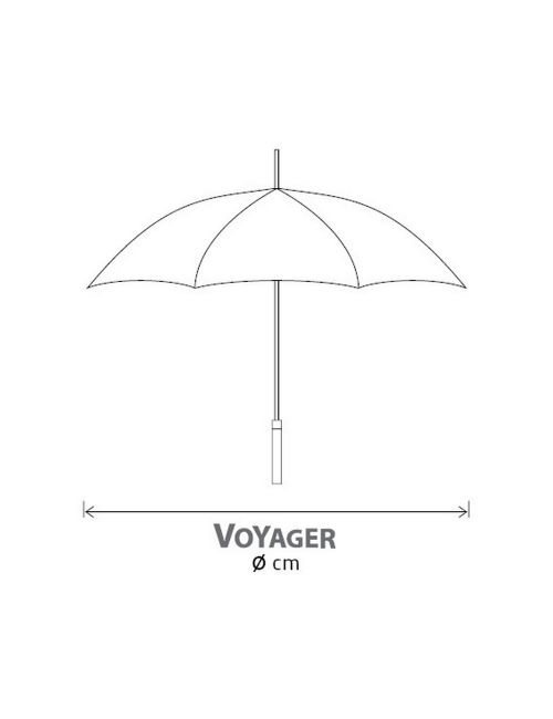 Wiatroodporny parasol manualny