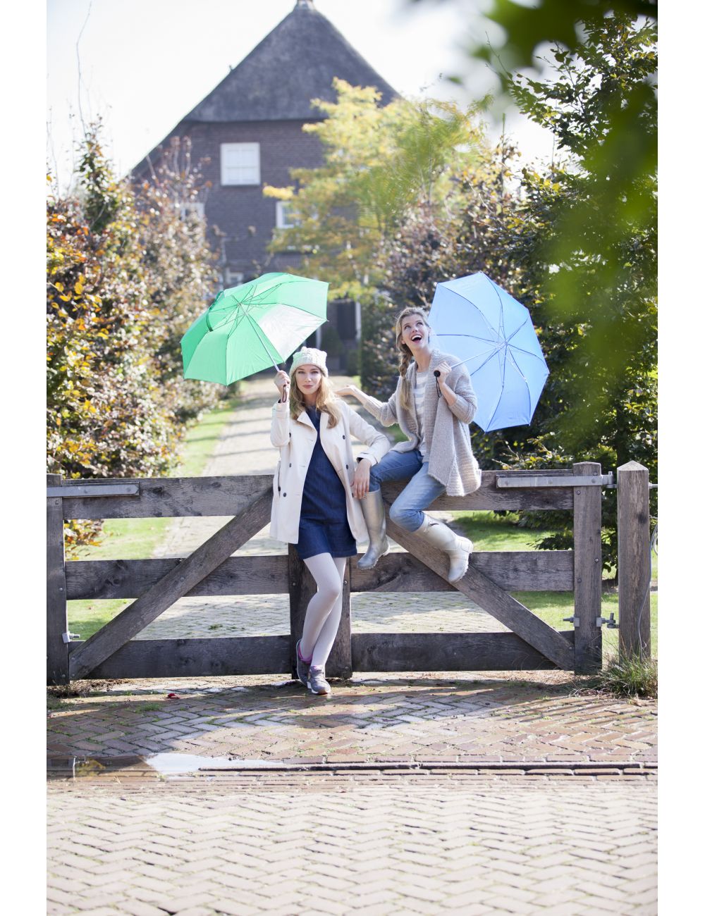 Parasol manualny, składany