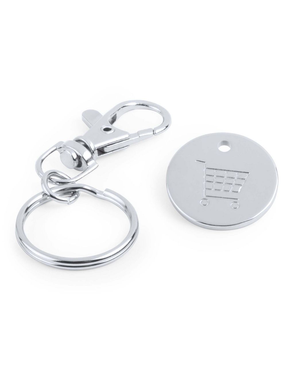 Brelok do kluczy, żeton do wózka na zakupy