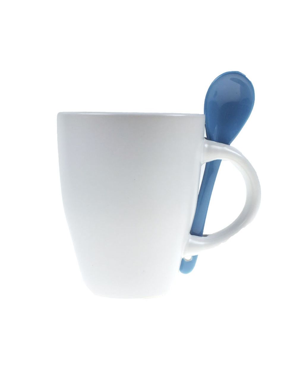 Kubek ceramiczny 300 ml z łyżeczką