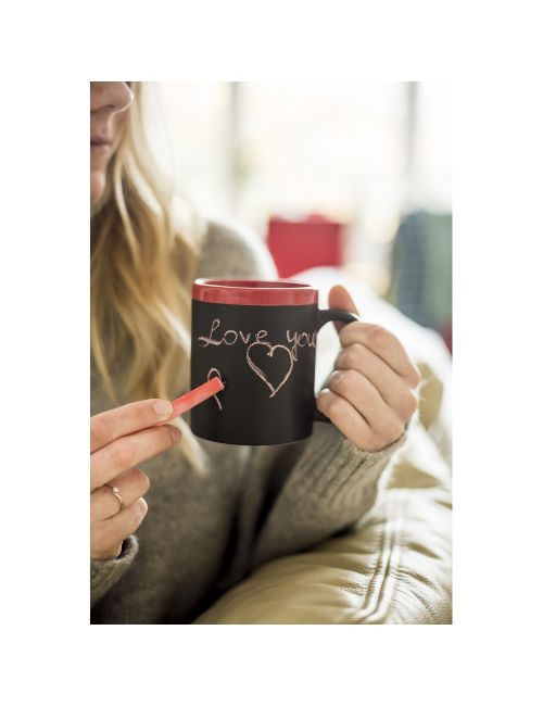 Kubek ceramiczny do rysowania 300 ml, kreda | Hayes