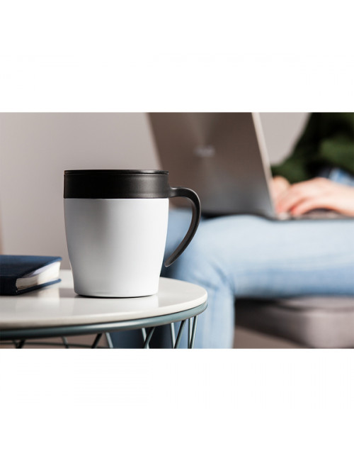 Kubek z uchem Chillout 350 ml, biały