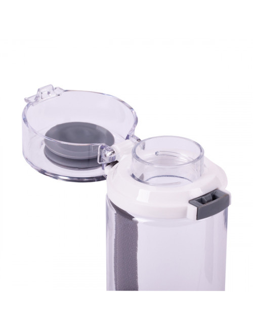 Bidon Feelawesome 650 ml, szary 