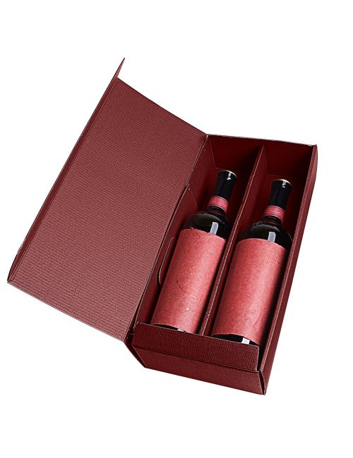 Ekskluzywny kartonik na wino 2 el. | Reid