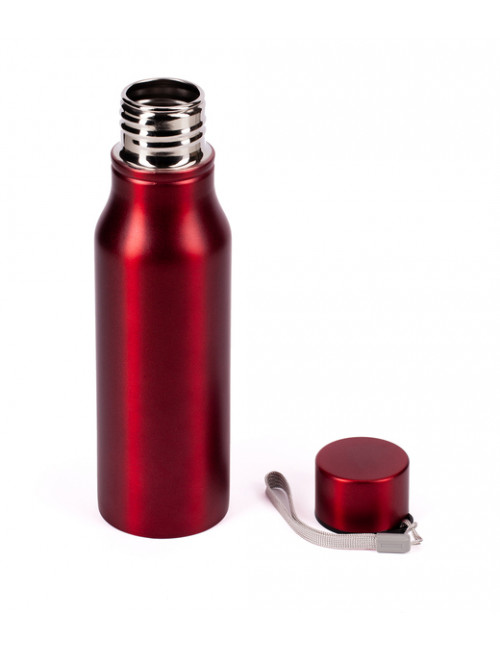 Bidon stalowy Fun Tripping 700 ml, czerwony