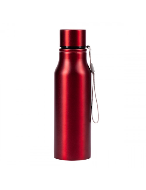 Bidon stalowy Fun Tripping 700 ml, czerwony