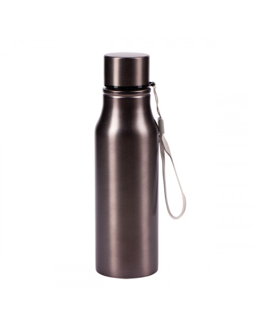 Bidon stalowy Fun Tripping 700 ml, grafitowy 