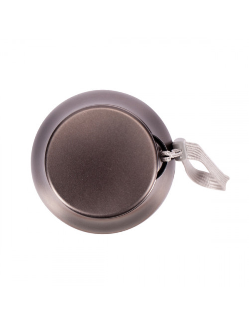 Bidon stalowy Fun Tripping 700 ml, grafitowy 