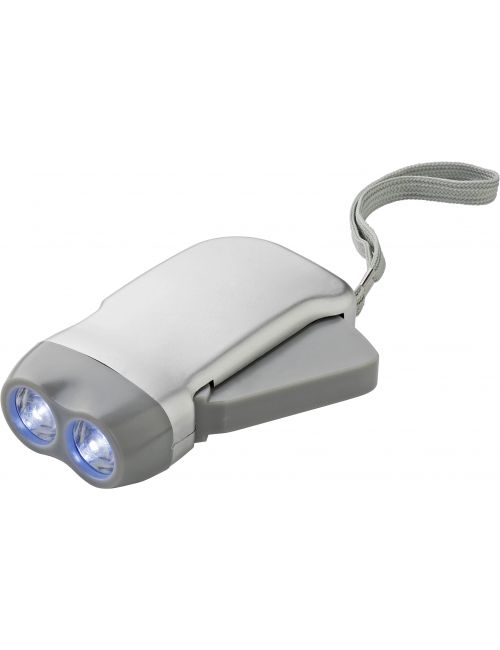 Latarka na dynamo 2 LED