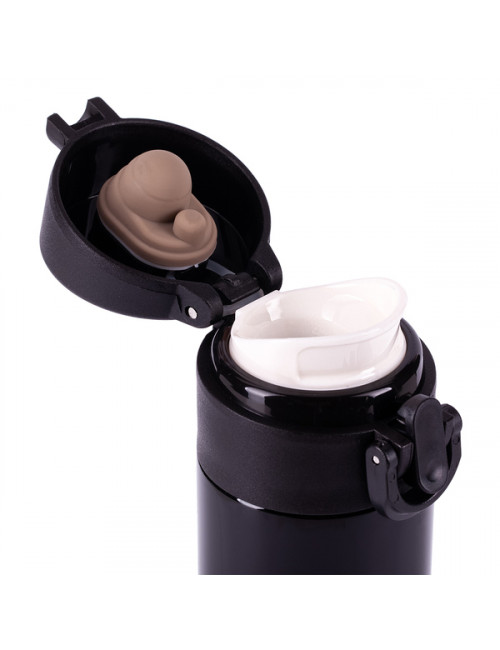 Kubek izotermiczny Moline 350 ml, czarny 