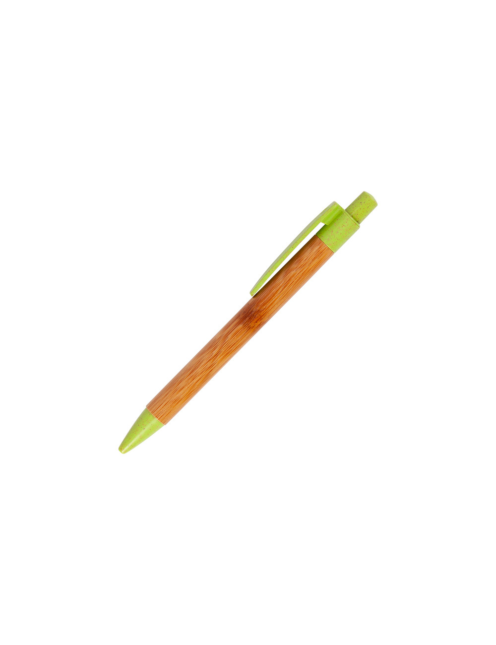 Długopis bambusowy Evora, zielony 