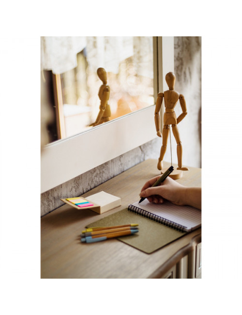 Długopis bambusowy Evora, zielony 