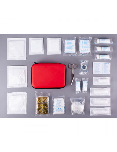 Apteczka samochodowa Car Safe, czerwony 