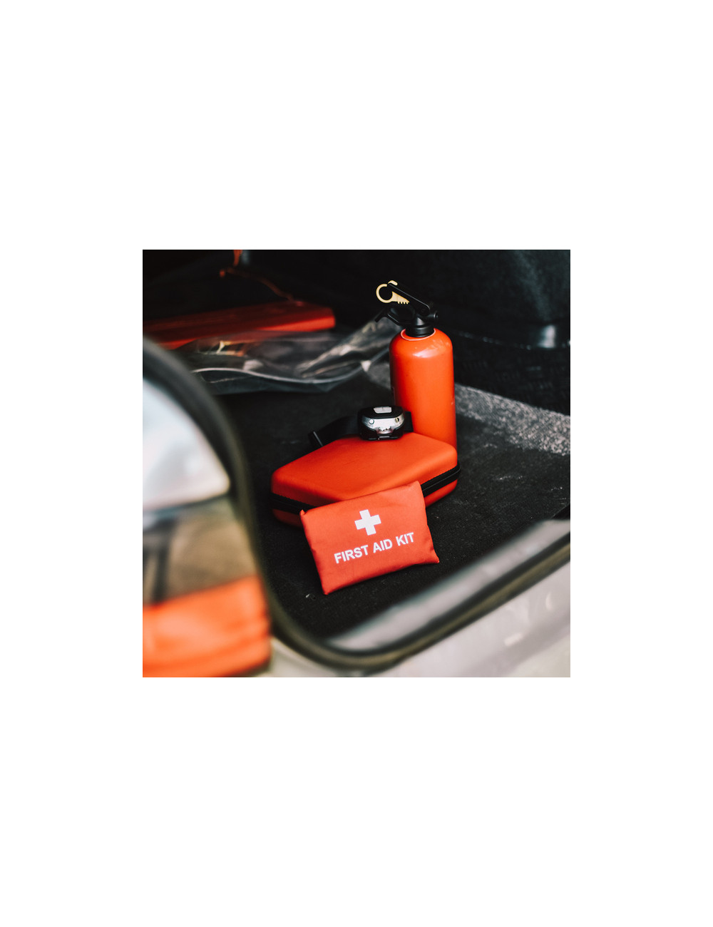 Apteczka samochodowa Car Safe, czerwony 